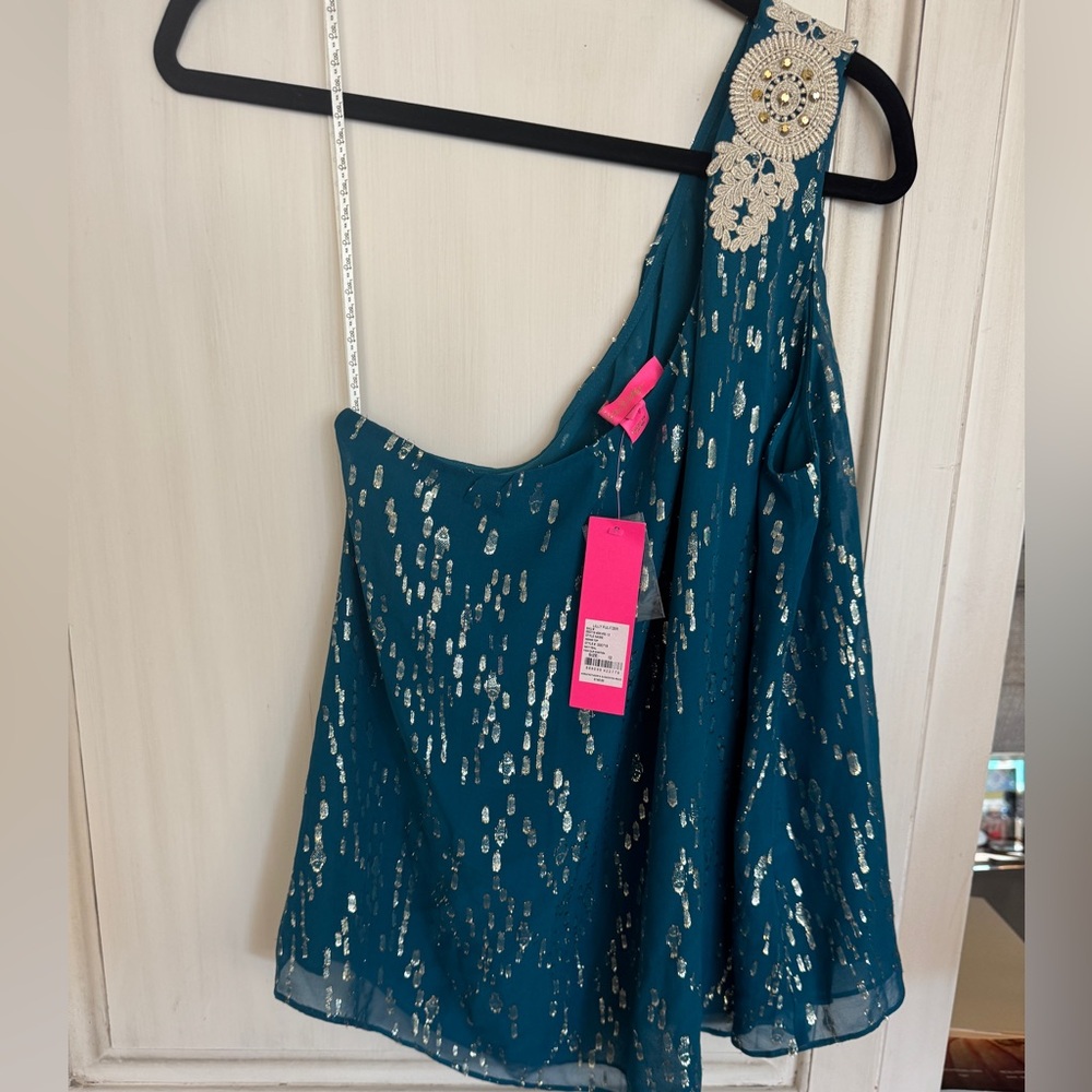 Lilly Pulitzer Sienna Top 12 NWT Holiday Christmas - Picture 3 of 6